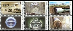 *FREE SHIP Malaysia Underground Engineering Excellent 2011 Tunnels (stamp) MNH