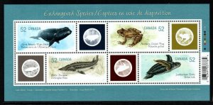 CANADA SGMS2515 2007 ENDANGERED SPECIES MNH