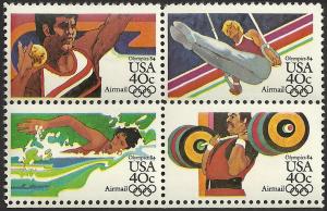 # C105a-C108a MINT NEVER HINGED OLYMPICS