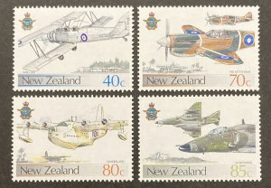 New Zealand 1987 #872-5, Royal New Zealand Air Force, MNH.