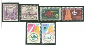 Pakistan #101-102/121/234/779- Mint (NH) Single (Complete Set) (Scouts)