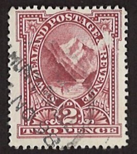 1898-1903 New Zealand 2 Pence Postage Revenue (LL-15)