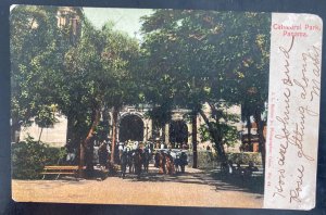 1909 Canal Zone Panama Color Picture Postcard Cover To Washington DC USA