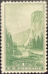 Scott #740 1934 1¢ National Parks Yosemite MNH OG