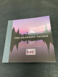 KAPPYSTAMPS USPS THE GRANDEST THINGS NATIONAL PARKS STAMPS COMPLETE WITH BOOK