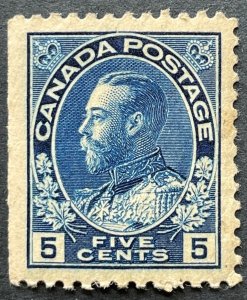 Canada, Scott 111, Mint NH, Left side vert imperf, F-VF