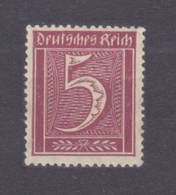 1921 Germany Reich 158 W1 Definitive - Large Number 