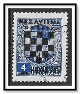 Croatia #15 Overprint Used
