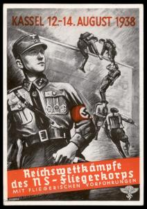 3rd Reich Germany 1938 Reichswettkampf NSFK Competition Kassel Propaganda  90785