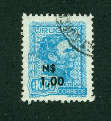 Uruguay 1975 SC# 932 U SCV (2014) = $0.95