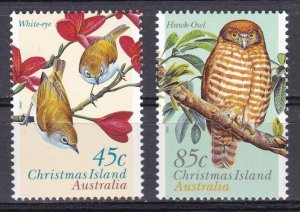 Christmas Isl, Fauna, Birds / MNH / 1996