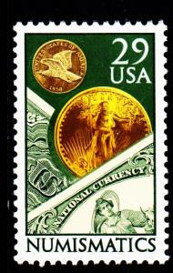 #2558 Numistics - MNH