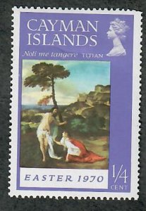 Cayman Islands #253 Christmas Mint Hinged single