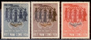 Vietnam 1965 SC# 258-60 MLH-OG E48