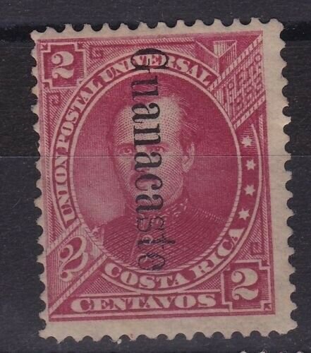 Costa Rica Guanacaste Overprint Scott 24 OG H CV$1500