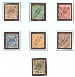 German New Guinea #1-6 Unused Single (Complete Set)