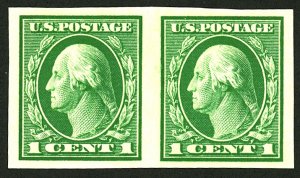 U.S. #408 MINT PAIR OG NH
