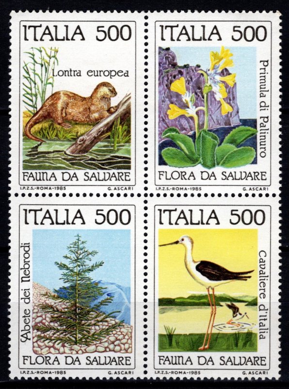 Italy 1985 Nature Protection Set [Mint]