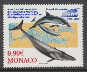 Monaco 2427 Marine Life MNH VF