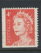 Australia SG 385 - Used  booklet stamp bottom corner left Margin imperf