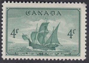 Canada - #282 Cabot's Ship - Mathew - MNH