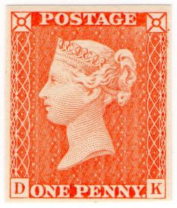 (I.B) Cinderella : Waterlow & Sons Ltd - Penny Black Reprint (1940)