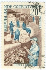 IVORY COAST 265 USED BIN $0.55