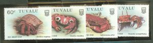 Tuvalu #348-51  Single (Complete Set)