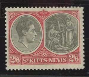 St. Kitts-Nevis #87a Unused Single