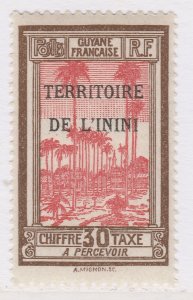 French Colony Inini Postage Due 1932-41 30cMH* Stamp A22P18F8851-