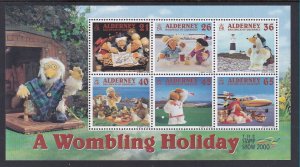 Alderney 153a Souvenir Sheet MNH VF