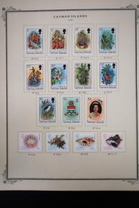 Cayman Islands 1970's to 2000 Stamp Collection