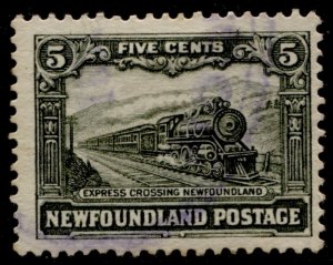 Newfoundland #149 Express Train Definitive Issue Used