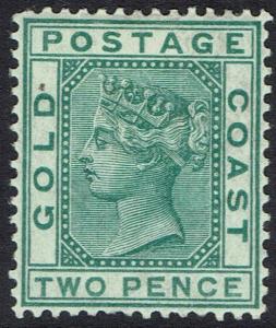 GOLD COAST 1876 QV 2D GREEN