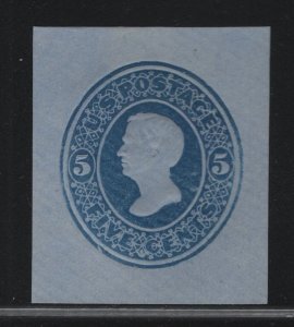 U175 XF unused cut square with nice color cv $ 23 ! see pic !