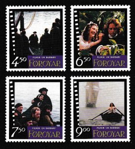 Faroe Is. 'Barbara' Film 4v 1997 MNH SC#324-327 SG#332-335