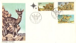 SWA - 1976 Nature Conservation FDC SG 290-292