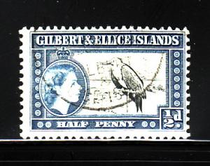 Gilbert & Ellice Islands 61 U Queen Elizabeth II, Bird (B)