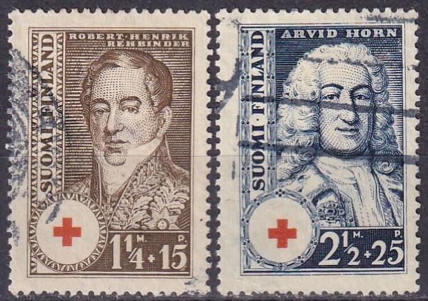 Finland #B21, B23  F-VF Used CV $5.90 Z322