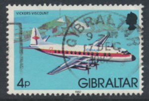 Gibraltar SG 463 Used 1982  Aircraft Ambassador  SC# 418  see scans