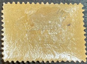 U.S. # 299-MINT/HINGED---YELLOW/BROWN & BLACK---SINGLE---1901