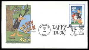 #3307 Daffy Duck Artmaster FDC