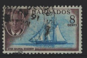 Barbados Sc#221 Used