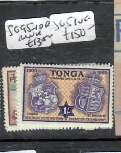 TONGA   SET SG 95-100     MNH   P0713H