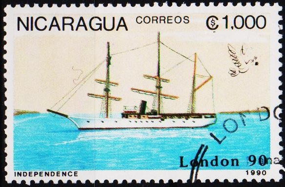 Nicaragua. 1990 1000cor  Fine Used