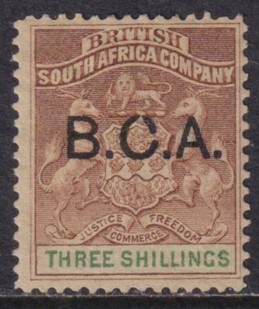 British Central Africa 1891-1895 SC 10 MLH