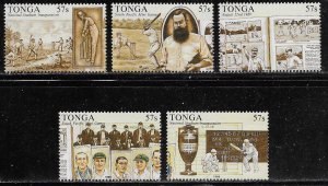 Tonga Scott #'s 720a-e MNH