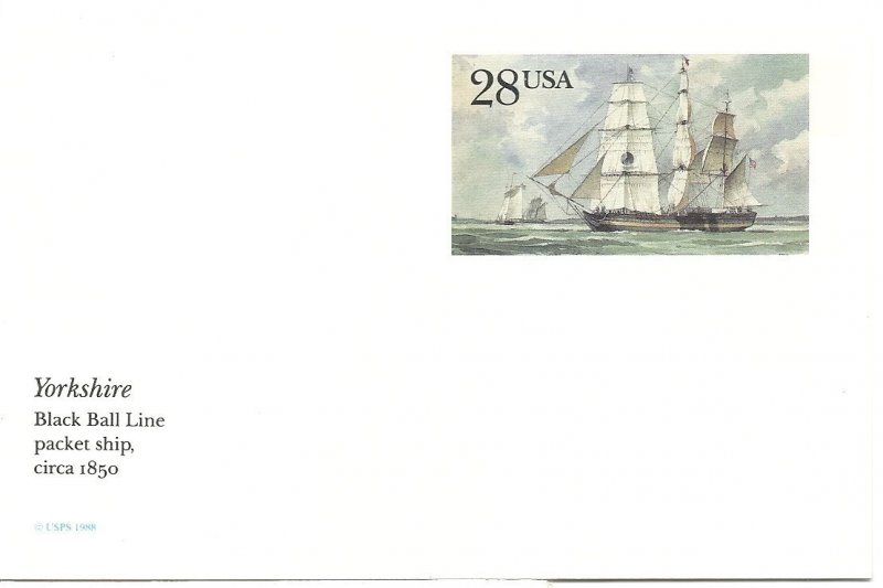 Scott# UX122 US Postal Card