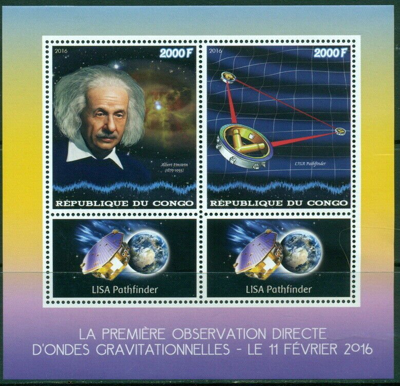 2016 1st observation direct gravitational waves space LISA Einstein nobel