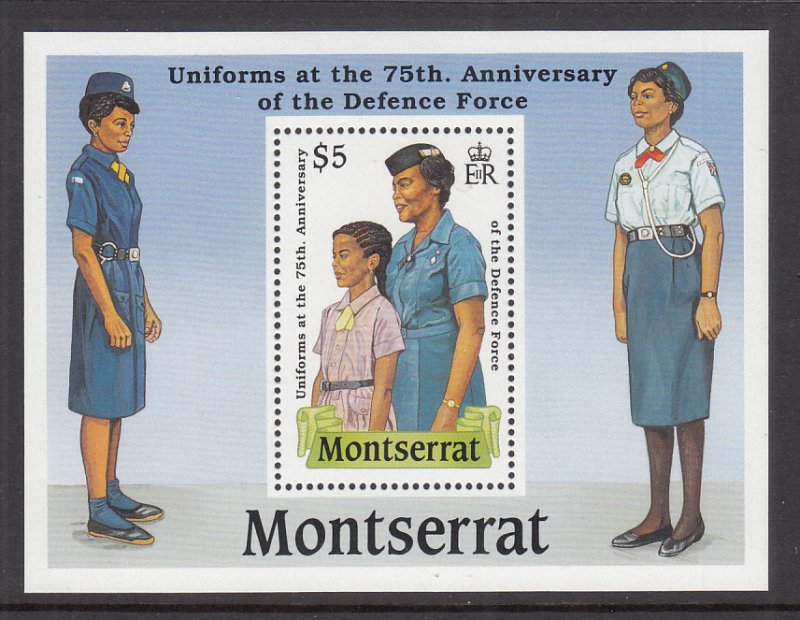 Montserrat 711 Souvenir Sheet MNH VF